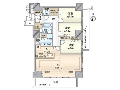 間取図(平面図)