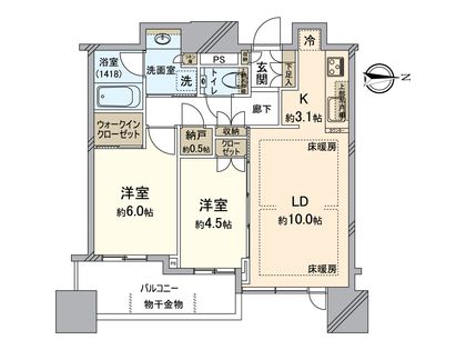 間取図(平面図)
