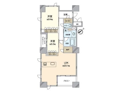 間取図(平面図)