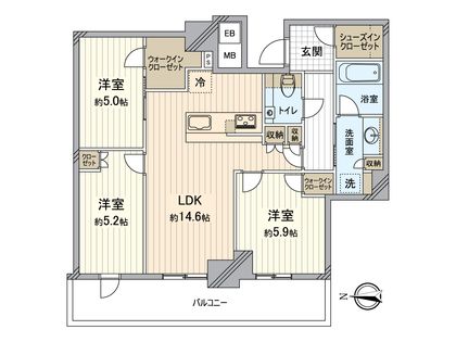 間取図(平面図)