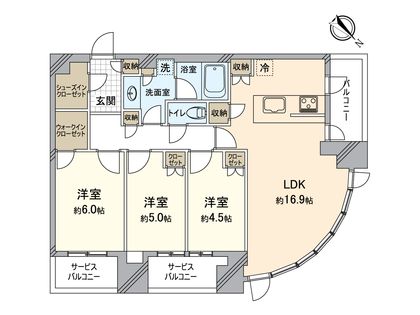 間取図(平面図)
