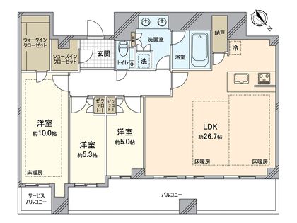間取図(平面図)