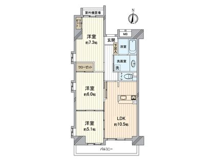 間取図(平面図)