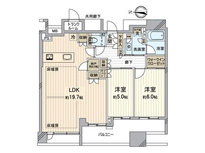 間取図(平面図)