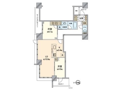 間取図(平面図)