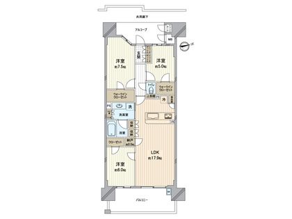 間取図(平面図)