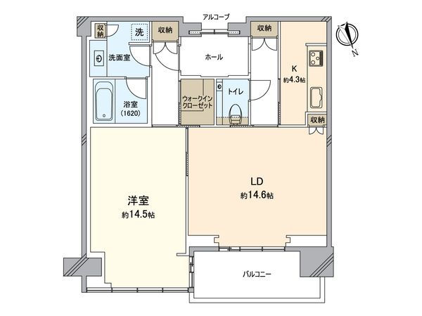グラングリーン大阪 THE NORTH RESIDENCE 間取図(平面図)