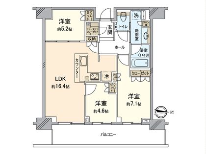 間取図(平面図)