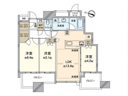 間取図(平面図)