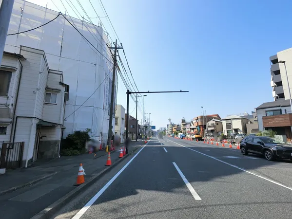 前面道路