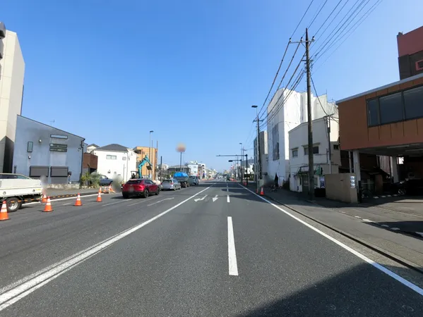 前面道路