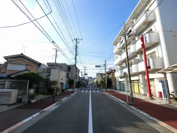 前面道路