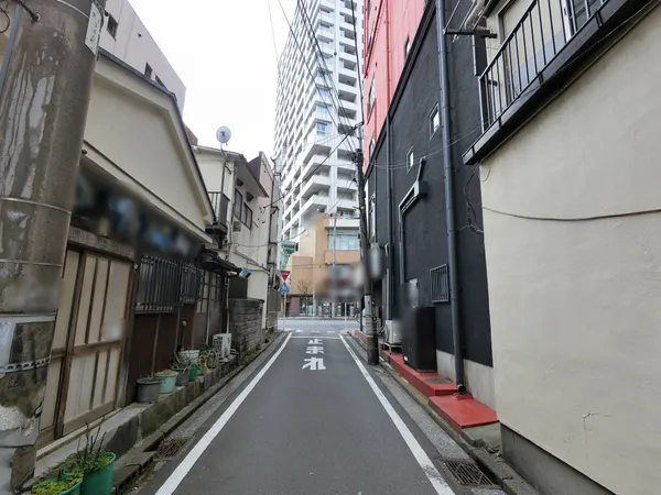 前面道路