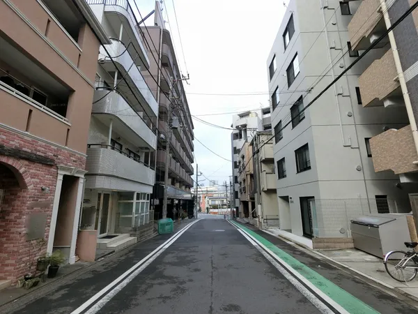 前面道路