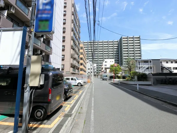 前面道路