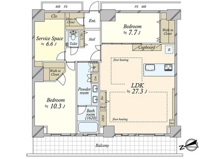 間取図(平面図)