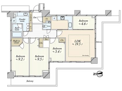 間取図(平面図)