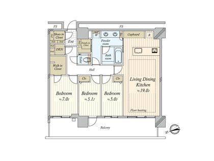 間取図(平面図)
