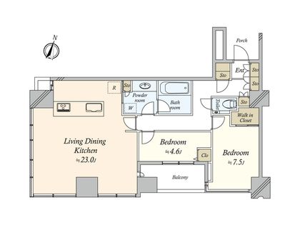 間取図(平面図)