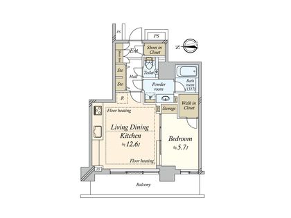 間取図(平面図) 間取図(平面図)