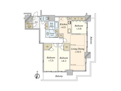 間取図(平面図)