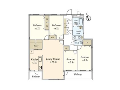 間取図(平面図)