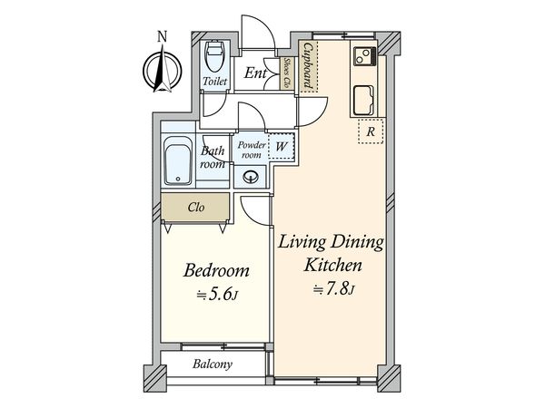 マンション千束苑 間取図(平面図) 間取図(平面図)