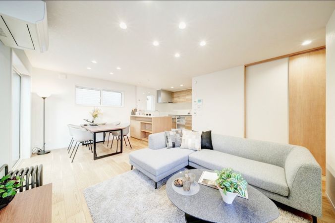 八雲3丁目 新築戸建 リビング