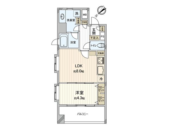 ダイナシティ文京根津 間取図(平面図) 間取図(平面図)