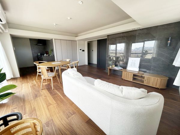 マンション小石川台 リビング