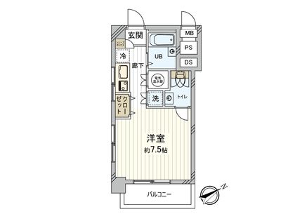 パレス後楽園 間取図(平面図) 間取図(平面図)