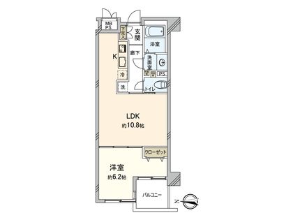 メゾン文京関口Ⅱ 間取図(平面図) 間取図(平面図)