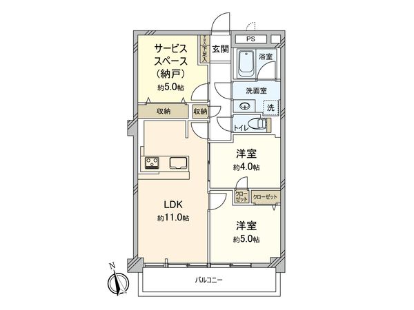 古河ガーデンマンション 間取図(平面図) 古河ガーデンマンション 間取図(平面図)