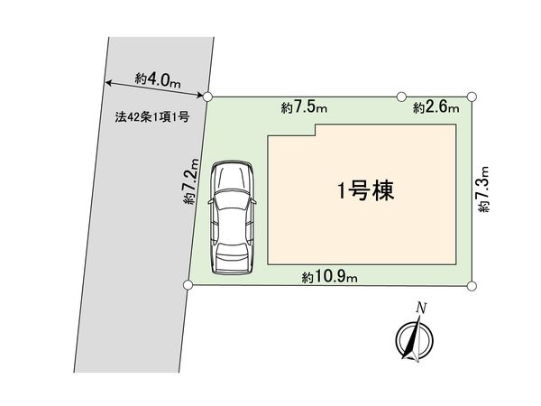 練馬区関町南3丁目 新築戸建 間取図(平面図)