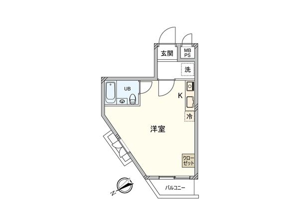 ドエルシンエイⅢ 間取図(平面図)