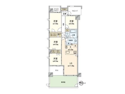 間取図(平面図)