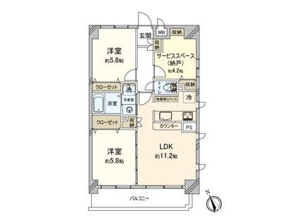 間取図(平面図)