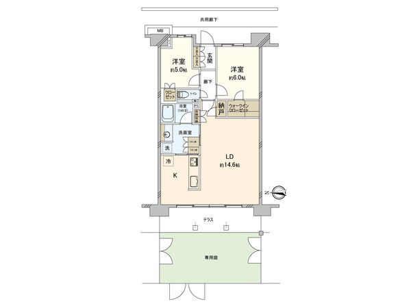 プラウドシティ吉祥寺 間取図(平面図) プラウドシティ吉祥寺 間取図(平面図)