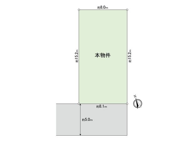 小平市上水新町2丁目 土地 区画図 小平市上水新町2丁目 土地 区画図
