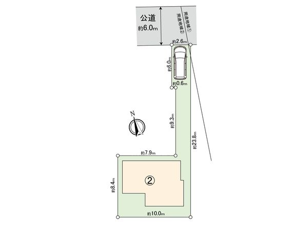 小平市上水新町1丁目 土地 2区画 区画図 小平市上水新町1丁目 土地 2区画 区画図