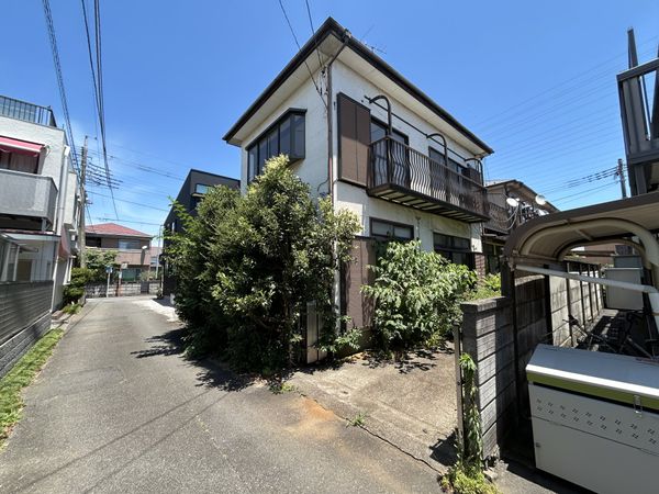 国立市東3丁目 前面道路含む外観