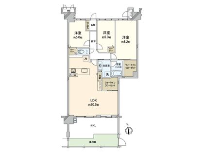 間取図(平面図)