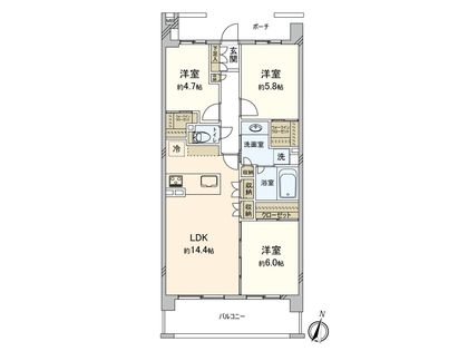 間取図(平面図)