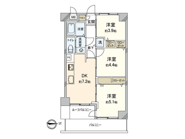 シティライブ武蔵小金井 間取図(平面図) シティライブ武蔵小金井 間取図(平面図)