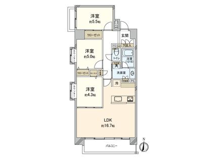 間取図(平面図)