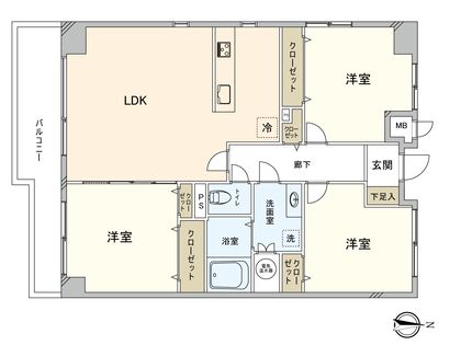 間取図(平面図)