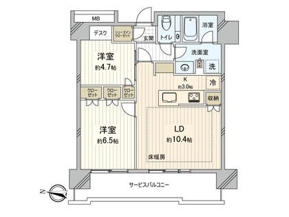 間取図(平面図)