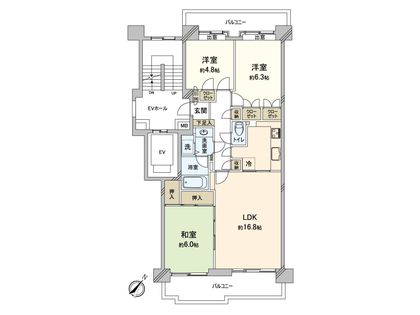 間取図(平面図)