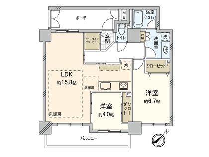 間取図(平面図)