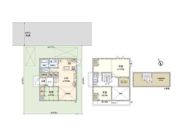 さいたま市見沼区大字大谷 間取図(平面図)